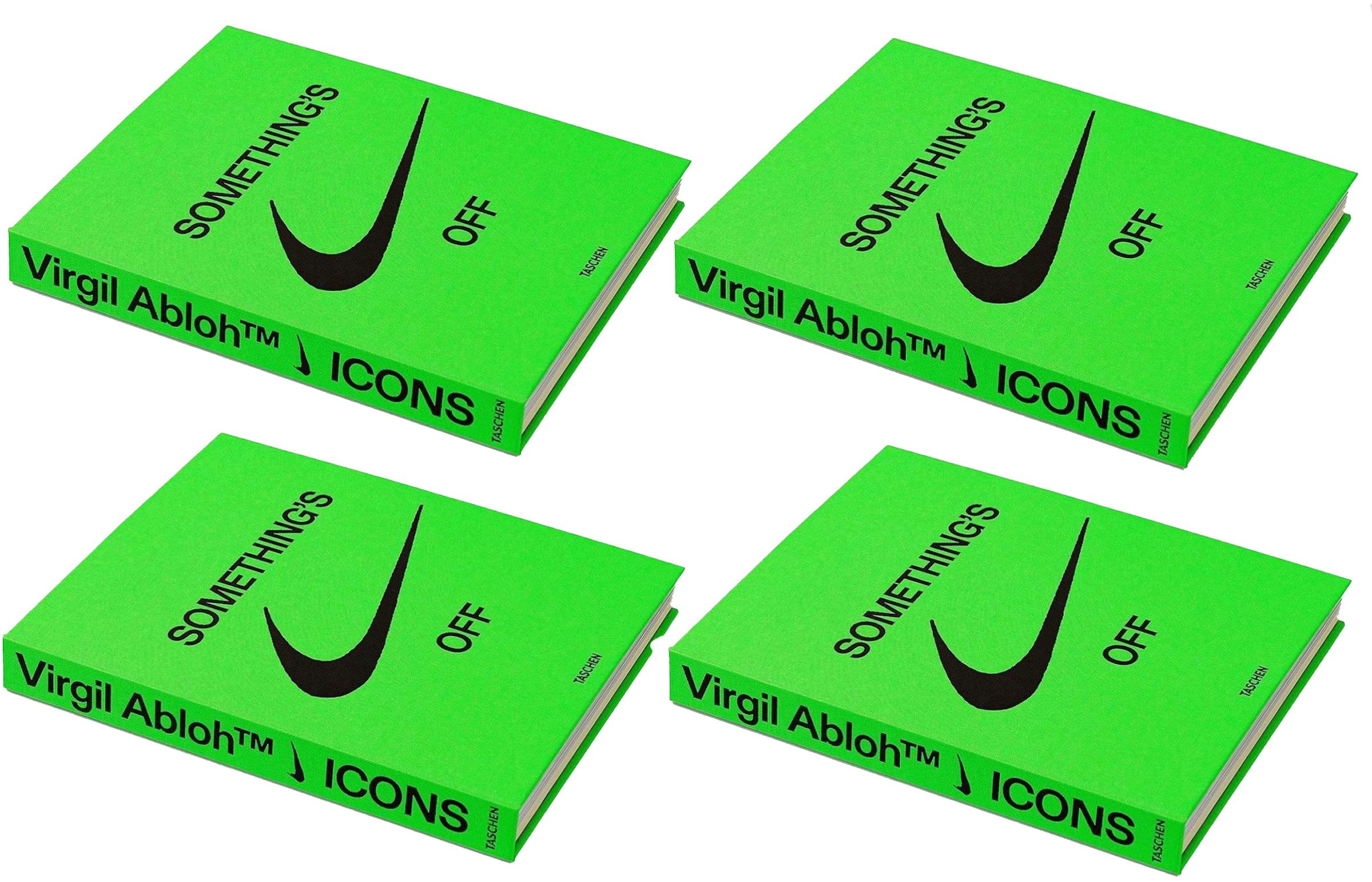 ICONS: Something’s Off Hardback Book (Virgil Abloh Nike White Louis Vuitton)