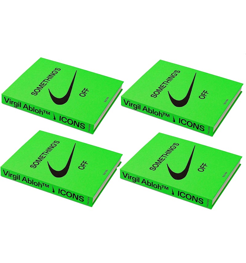 Virgil Abloh x Nike The Ten Book 4x Lot SS21 US