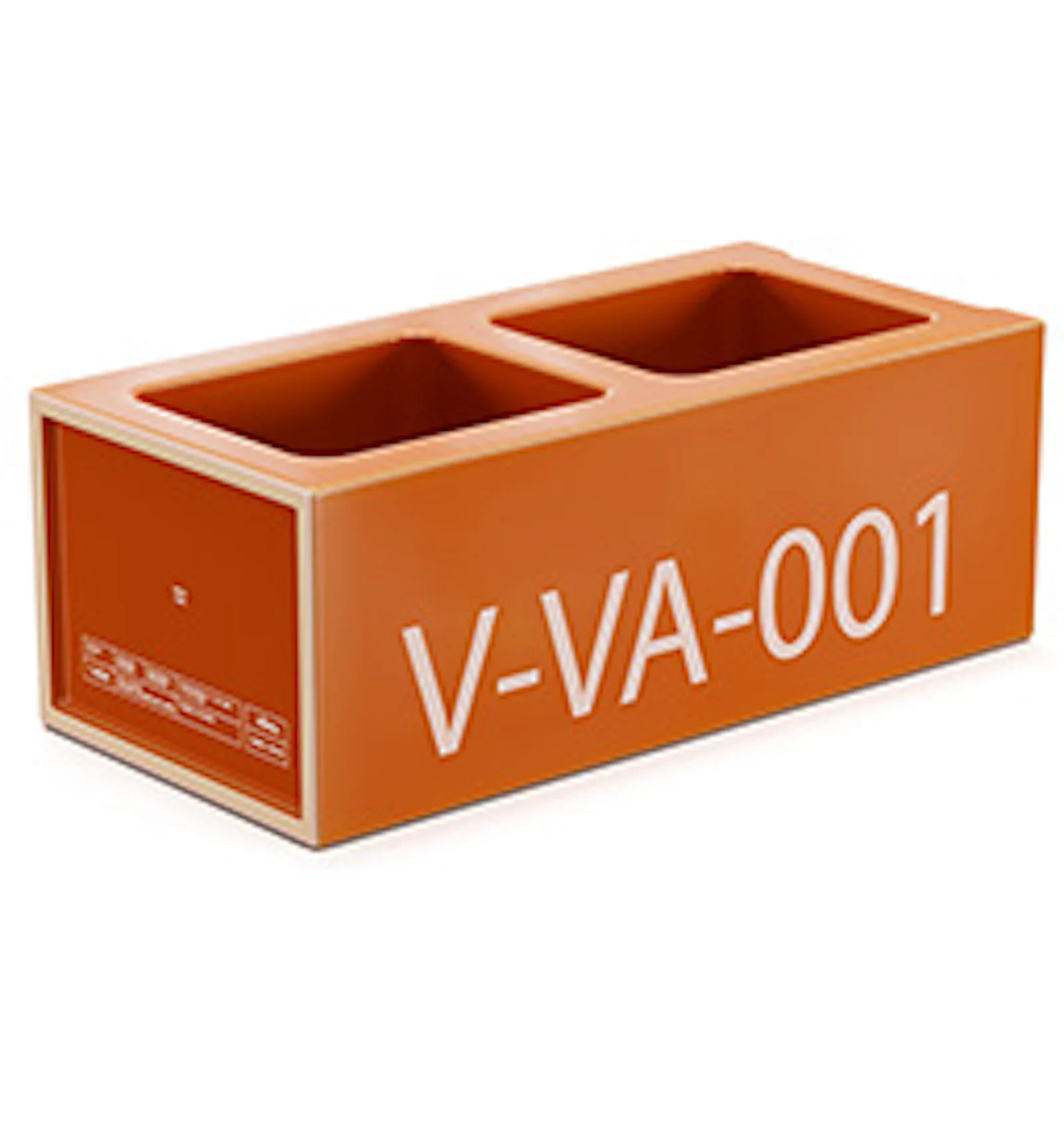 Virgil Abloh x Vitra Ceramic Block Orange 2019 US
