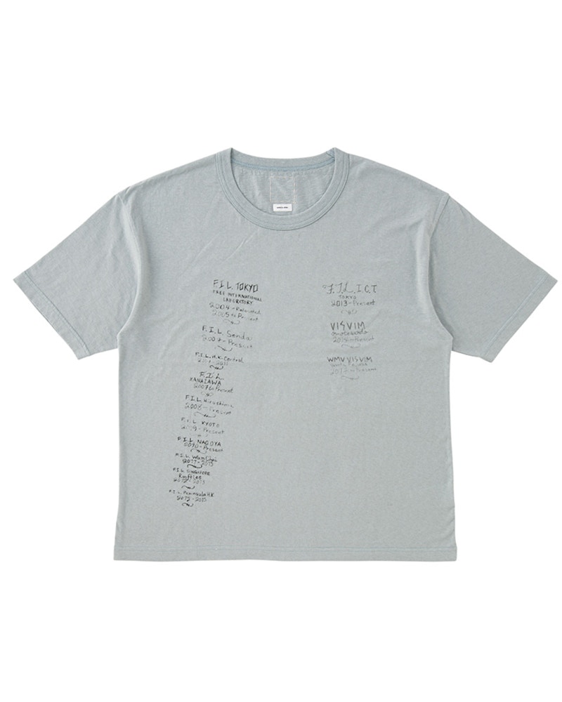 Visvim Jumbo T-Shirt Light Blue