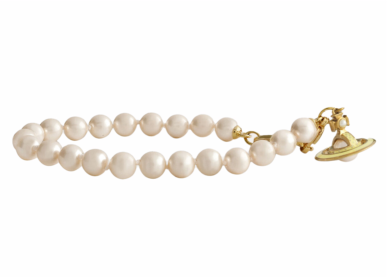 Vivienne Westwood Ladies Rose Gold Plated Simonetta Pearl Necklace -  Jewellery from Francis & Gaye Jewellers UK