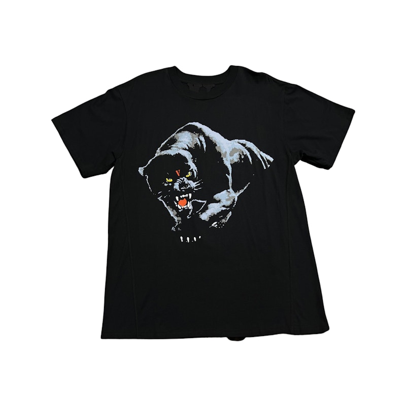 Vlone Black V Panther T shirt Black Men s FW20 GB