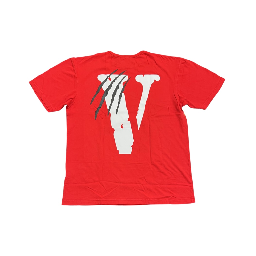 Vlone Black V Panther T-shirt Red Men's - FW21 - GB