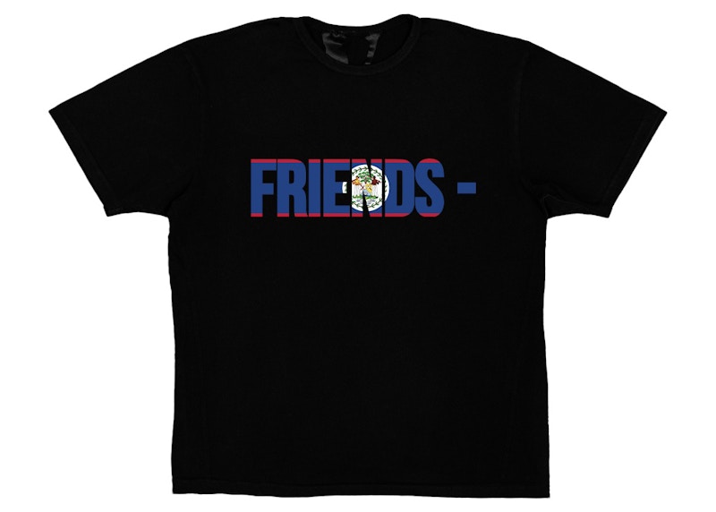 Vlone FRIENDS CAN T-shirt Black Men's - SS21 - US