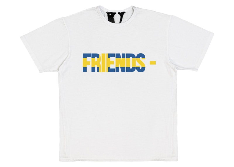 Vlone FRIENDS CAN T-shirt Black Men's - SS21 - US