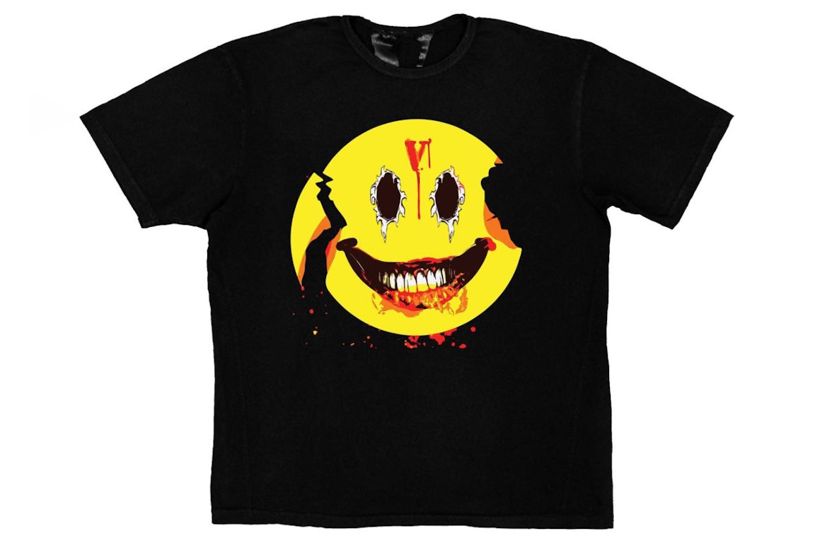 Pre-owned Vlone Laugh Now Cry Later T-shirt Black
