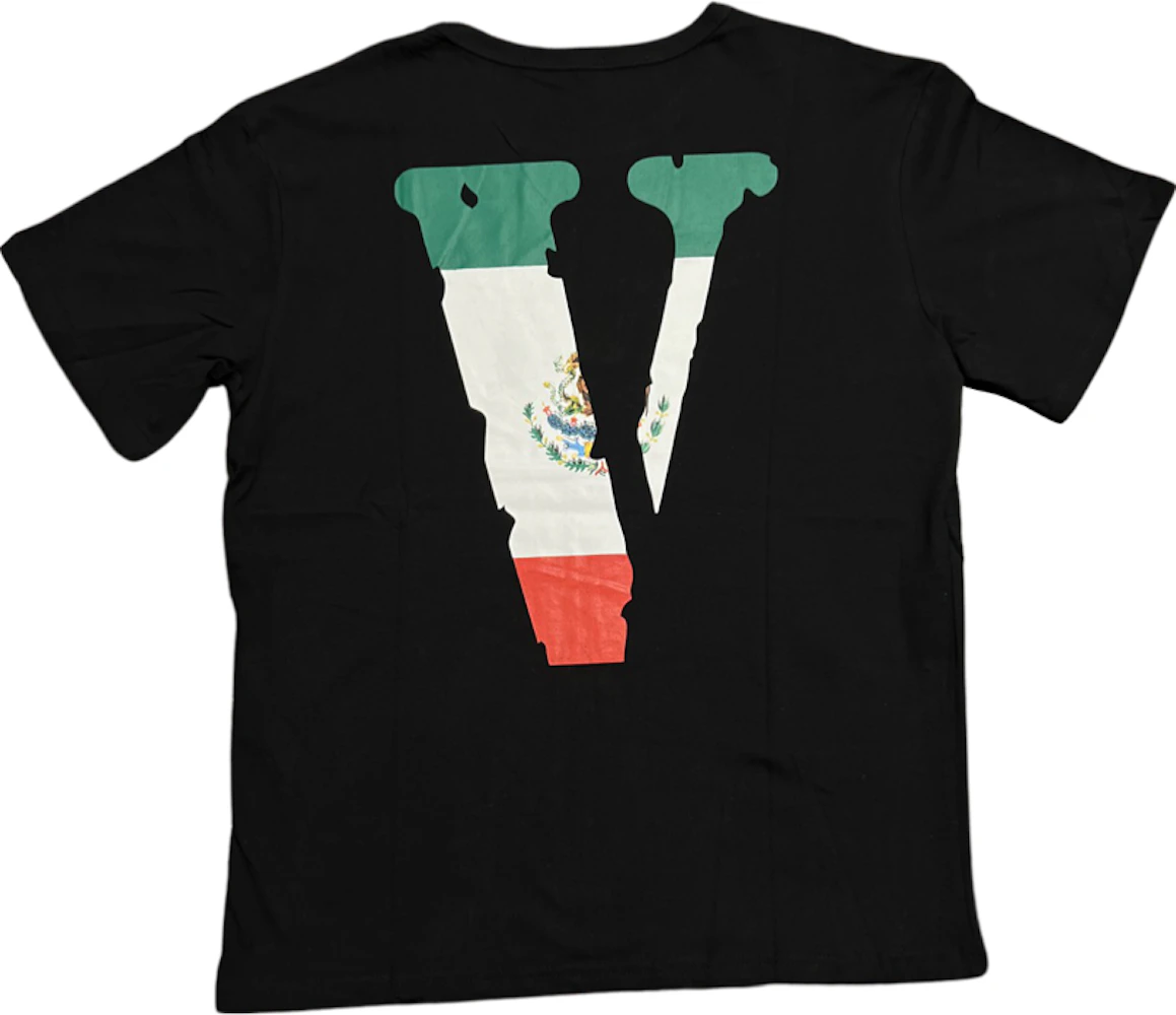 Vlone Mexico T-shirt Black SS19 - US