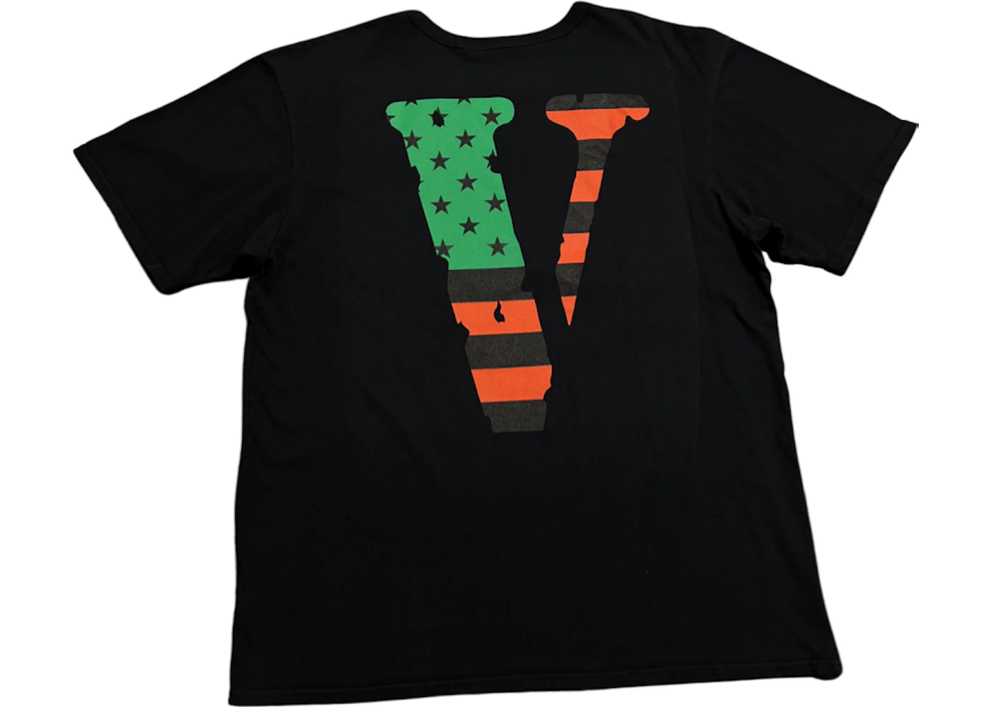 Green and deals black vlone shirt