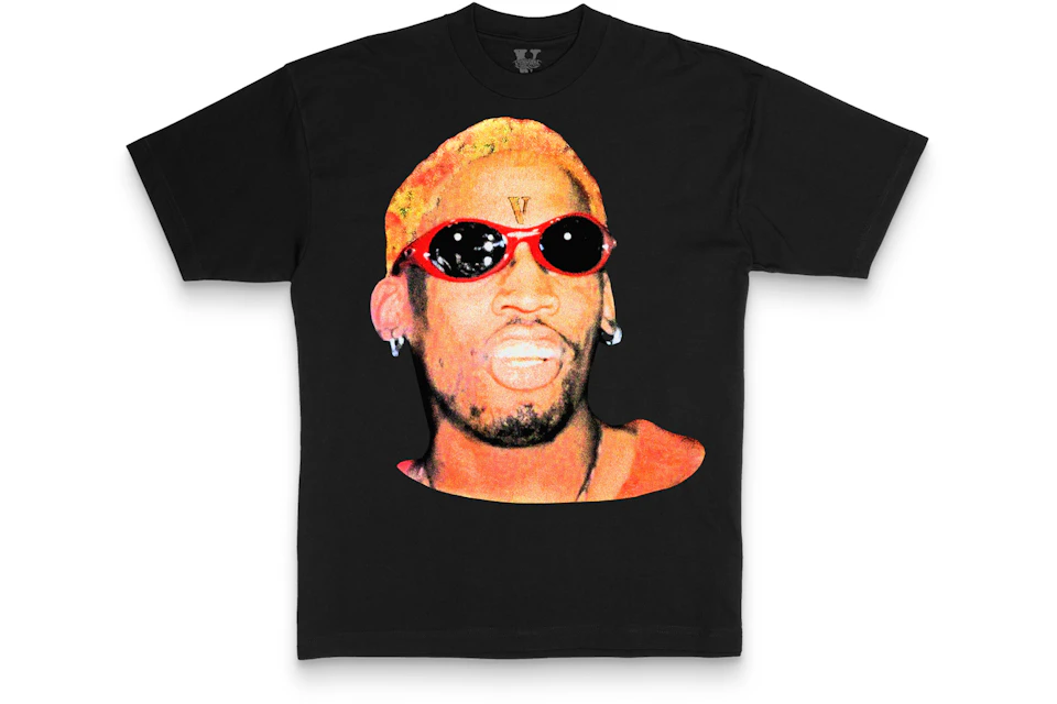 Vlone Rodman Airbrush T-shirt Black