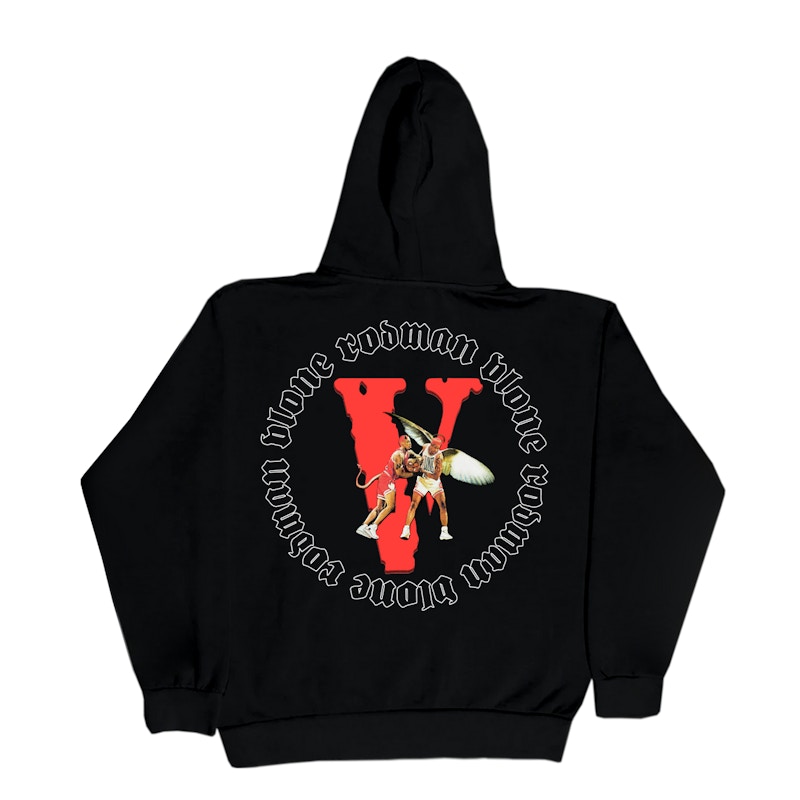 Vlone Rodman Devil Hoodie Black Men's - SS22 - US