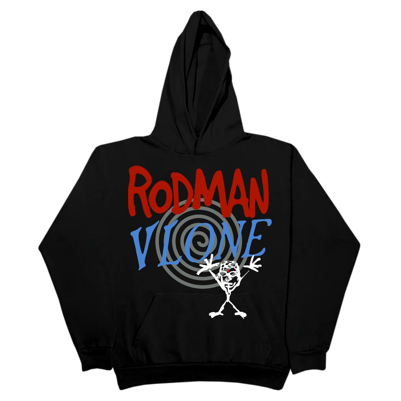 Vlone Rodman Pearl Hoodie Black Men's - SS22 - US
