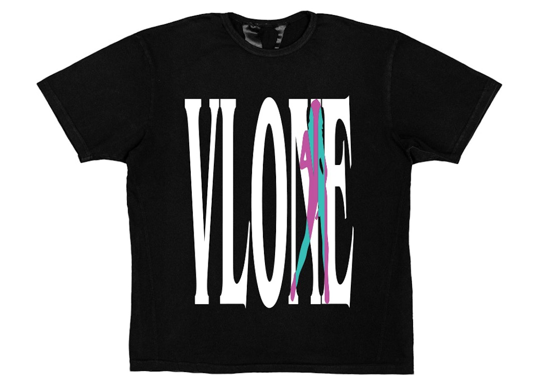 Pre-owned Vlone Vice City T-shirt Black