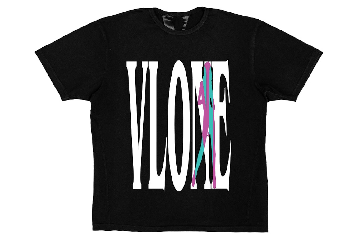 Pre-owned Vlone Vice City T-shirt Black