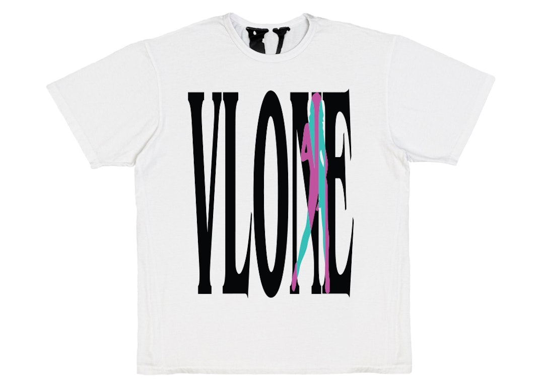 Pre-owned Vlone Vice City T-shirt White