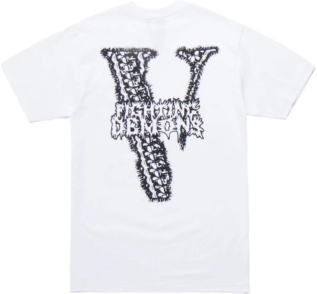 Juice Wrld x Vlone Bones T-shirt White Men's - SS22 - US