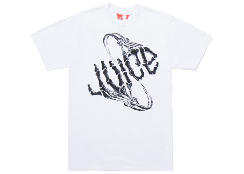 Juice Wrld x Vlone Bones T-shirt White Men's - SS22 - US