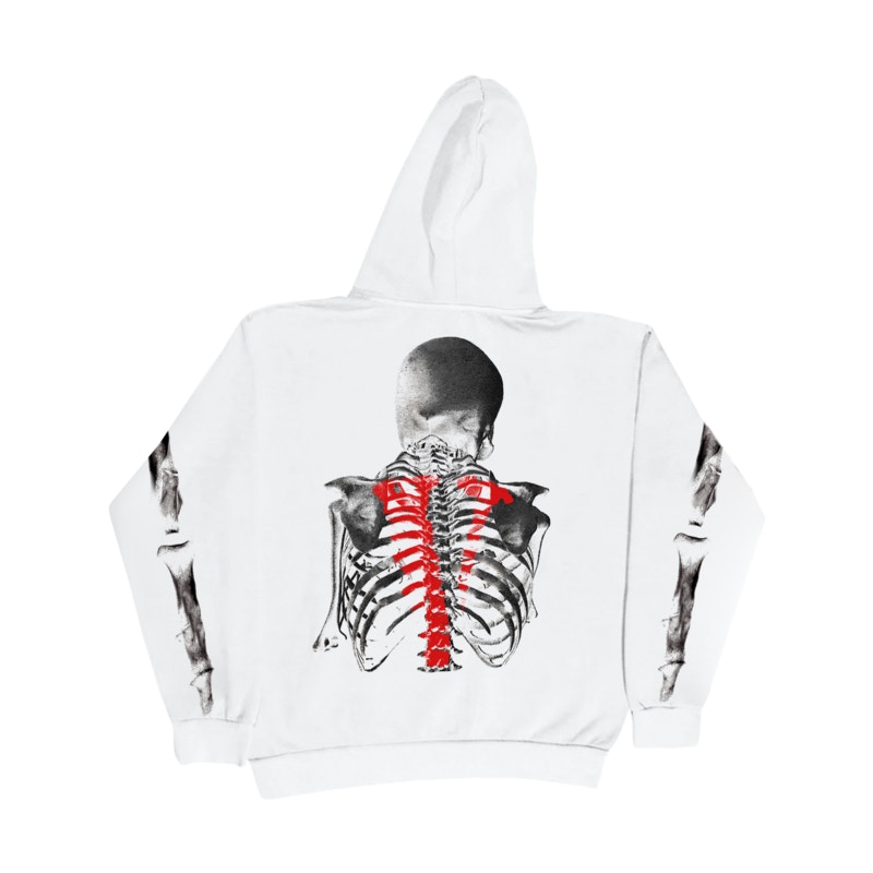 Vlone outlet skeleton hoodie