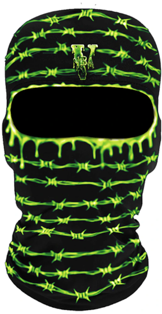 Vlone x Never Broke Again Slime Mask Black/Green - FW21 - US