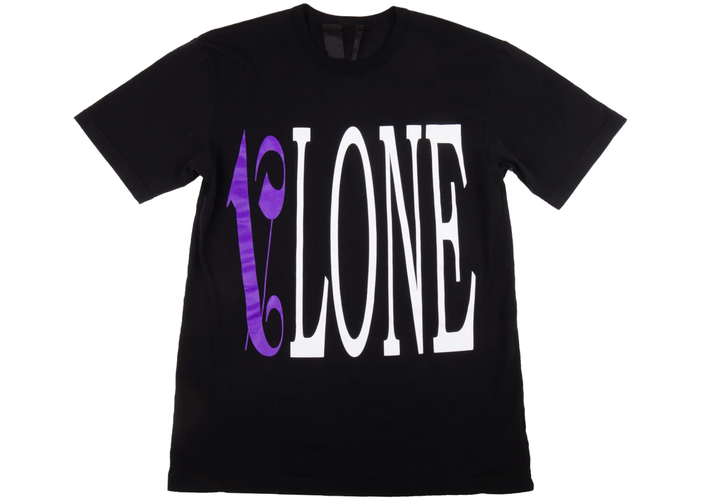 Vlone x Palm Angels T-shirt Black/Purple Men's - US