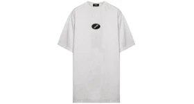 WE11DONE Logo Print T-shirt Ivory