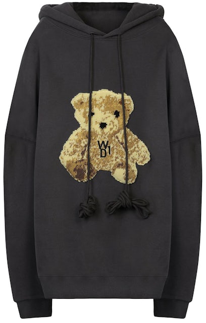 Pullover Louis Vuitton negro con oso