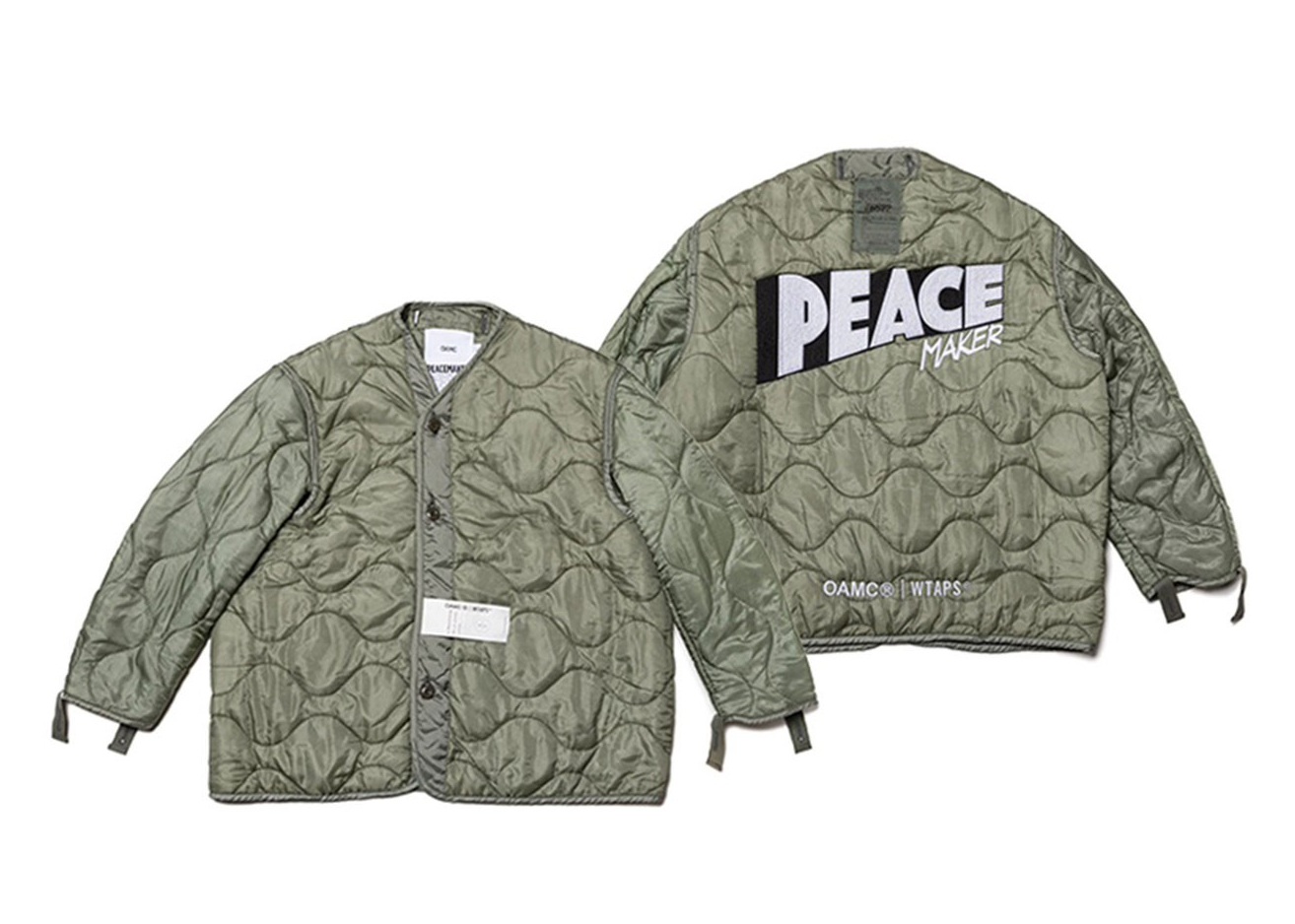 WTAPS x OAMC Peacemaker Jacket (Edition of 121) Olive Men's - FW22