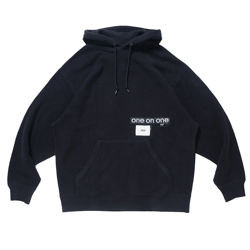 Human Made x Undercover Last Orgy 2 GDC Pizza Hoodie Navy Men's