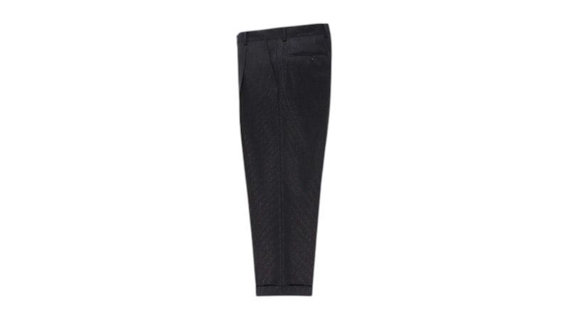 WACKO MARIA GLITTER PLEATED TROUSERS ラメ DORMEUIL / GLITTER PLEATED TROUSERS (TYPE-2)【BROWN】｜WACKO