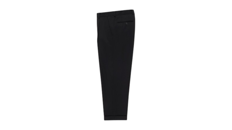 WACKO MARIA DORMEUIL(TYPE-2) Wacko Maria Dormeuil Pleated Type 2 Pant Black Men's - FW25 - US