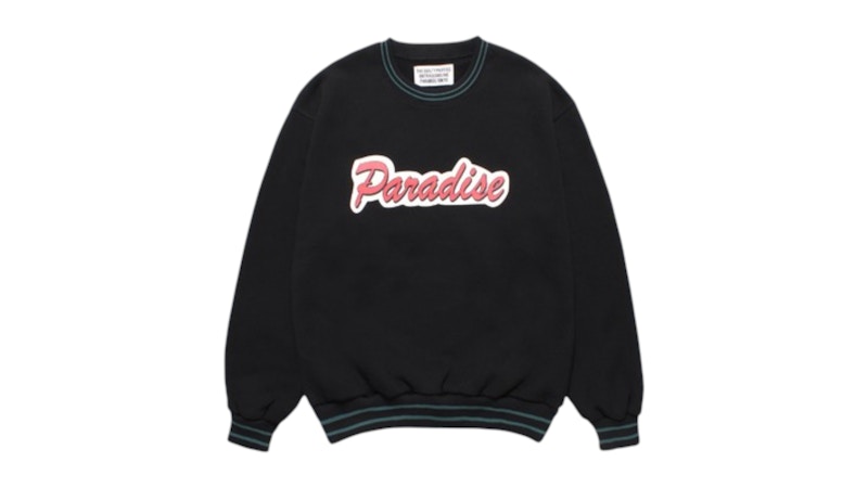Wacko Maria Middle Weight Sweatshirt Black メンズ - FW25 - JP