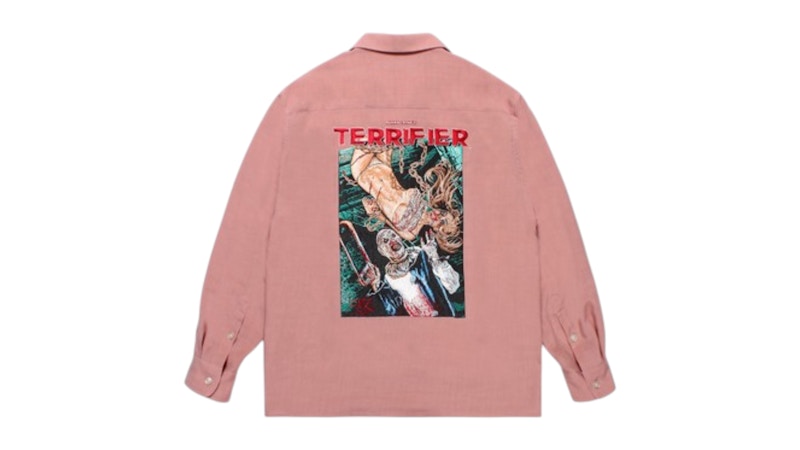 maricoです。　購入不可 Wacko Maria Terrifier 50's Open Collar Shirt Pink メンズ