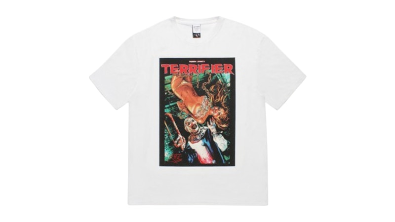 Wacko Maria Terrifier Washed Heavy Weight I T-Shirt White メンズ