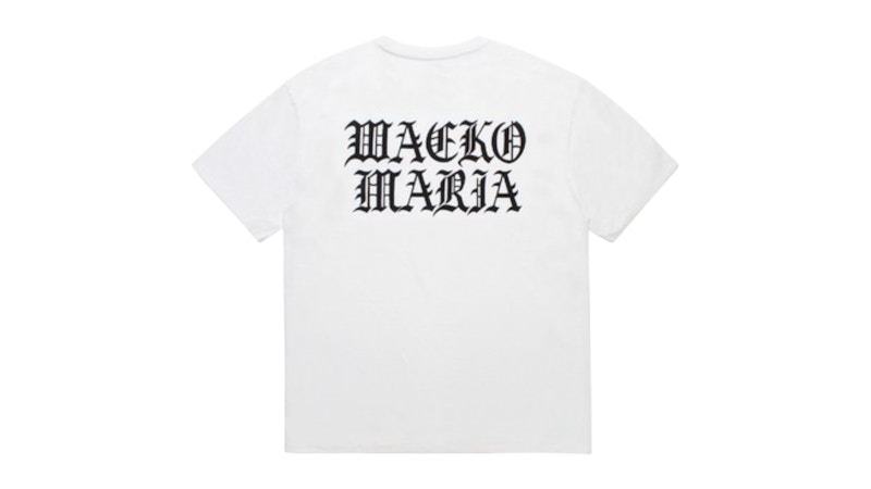 美品 25SS WACKO MARIA WASHED HEAVY Wacko Maria Washed Heavy Weight I T-Shirt White Men's - FW25