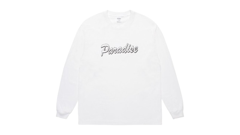 Wacko Maria Washed Heavy Weight Long Sleeve T-Shirt White