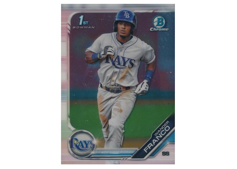 Wander Franco 2019 Bowman Chrome Superfractor AU Pulled And Sold