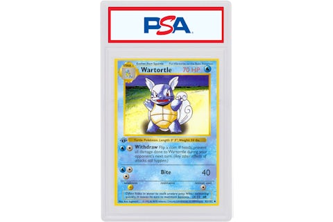 Wartortle 1999 Pokemon TCG Base Set 1st Edition #42/102 (PSA or BGS Graded) - 1999 - US Wartortle 1999 Pokemon TCG Base Set 1st Edition #42/102 (PSA or BGS Graded) - 1999 - US