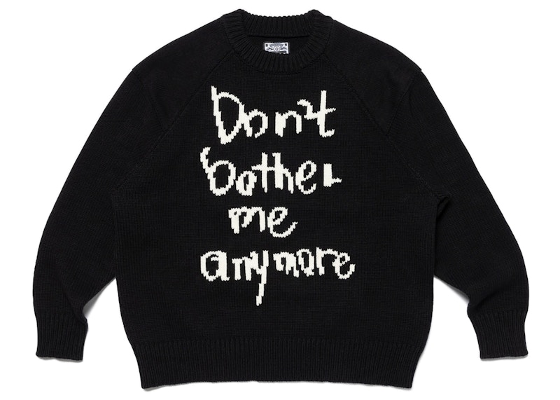 humanmadeWasted Youth KNIT SWEATER　BLACK M