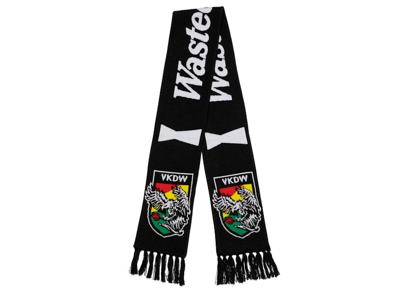 Wasted Youth Football Scarf Black