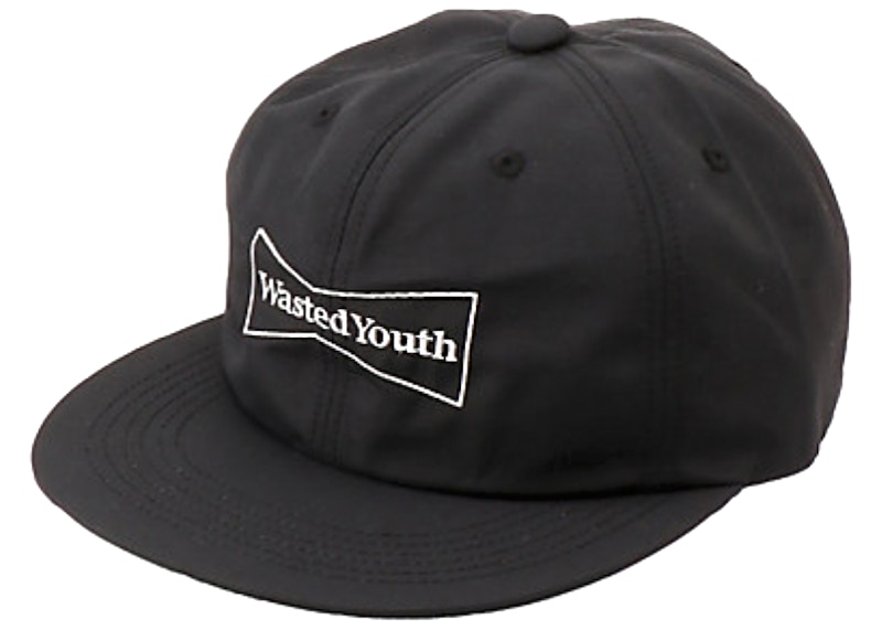 Wasted Youth Logo Cap Black