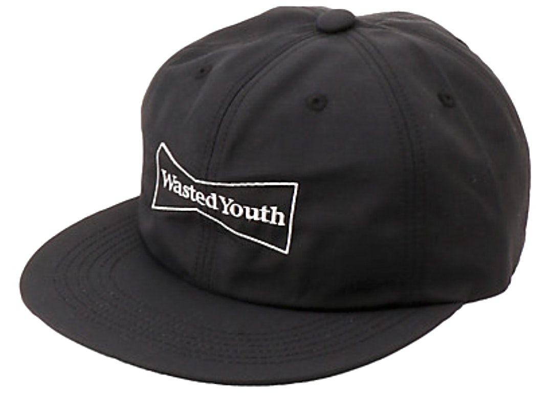 Pre-owned Wasted Youth Logo Cap Black