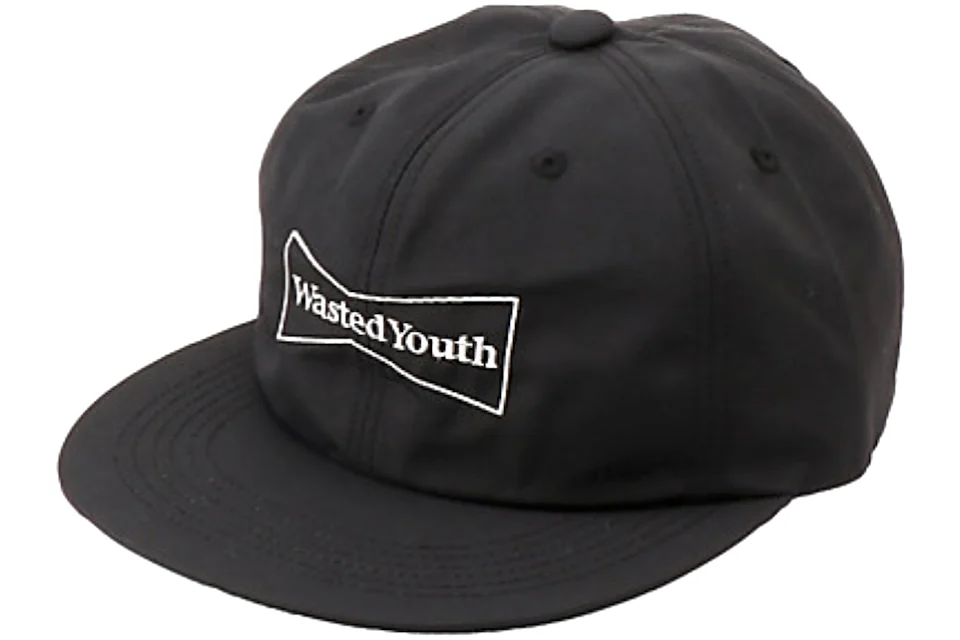 Wasted Youth Logo Cap Black - FW22 - US