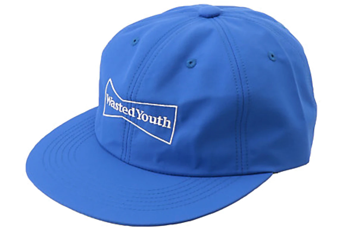 Wasted Youth Logo Cap Blue