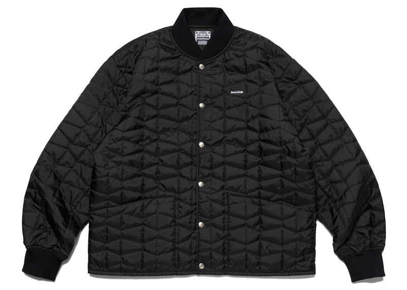 Wasted Youth Quilted Puff Jacket Black Men's - SS23 - US