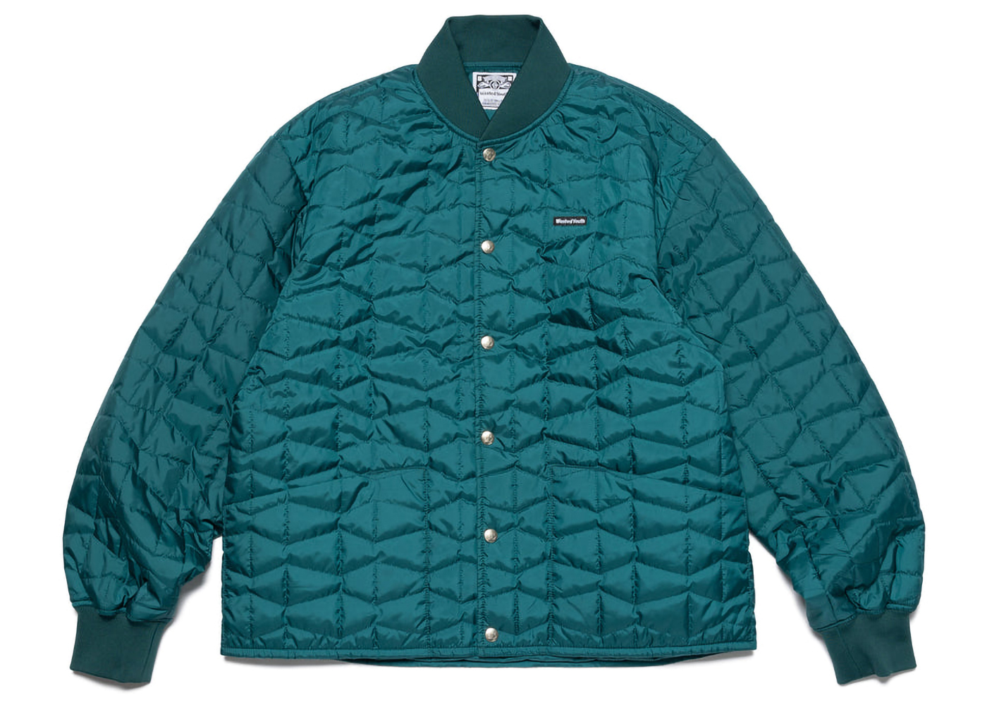 Wasted Youth Quilted Puff Jacket Green メンズ - SS23 - JP