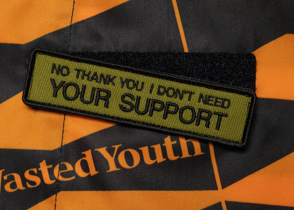 Wasted Youth Ribbon Jacket Orange Men's - SS23 - US