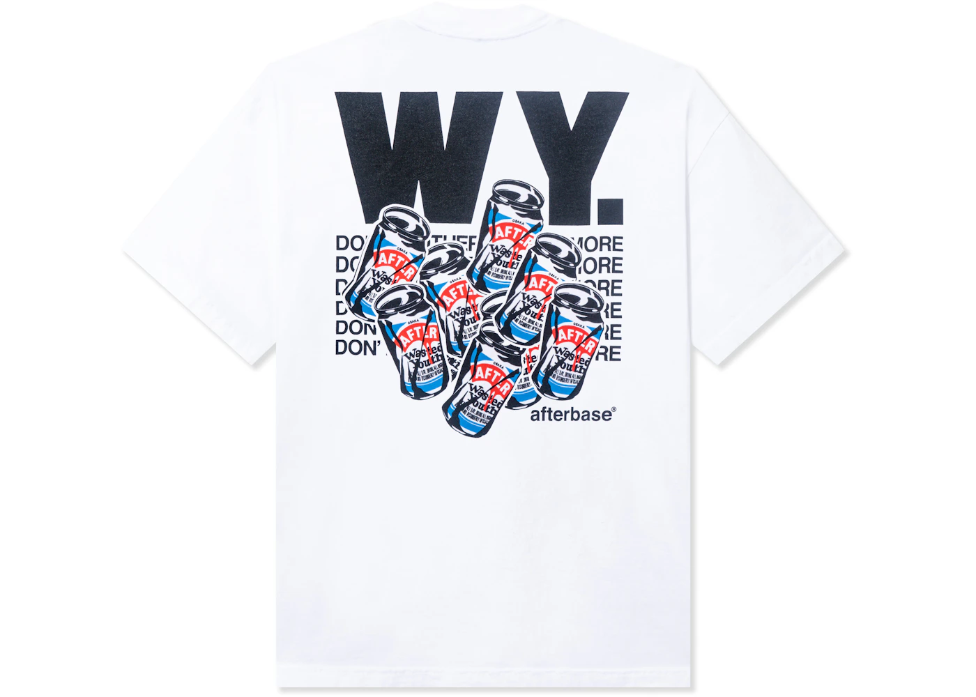 Wasted Youth x Afterbase S/S Tee White Men's - SS22 - US