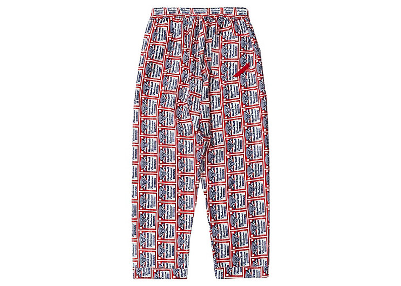 Wasted Youth x Budweiser x Phingerin Night Pants Red - FW22 - US
