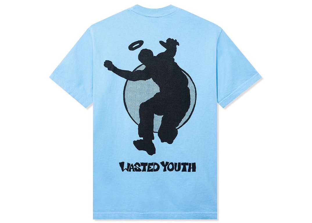 Pre-owned Wasted Youth X Union Osaka T-shirt Blue