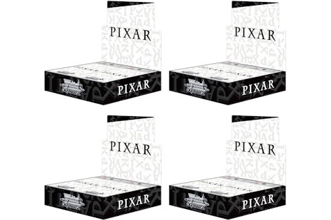 Weiss Schwarz Disney Pixar Booster Box (Japanese) 4x Lot - GB Weiss Schwarz Disney Pixar Booster Box (Japanese) 4x Lot - GB
