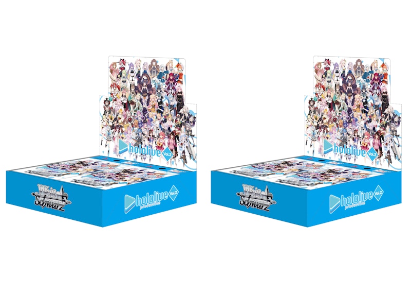 Weiss Schwarz Hololive Production Vol. 2 Booster Box (Japanese) 2x